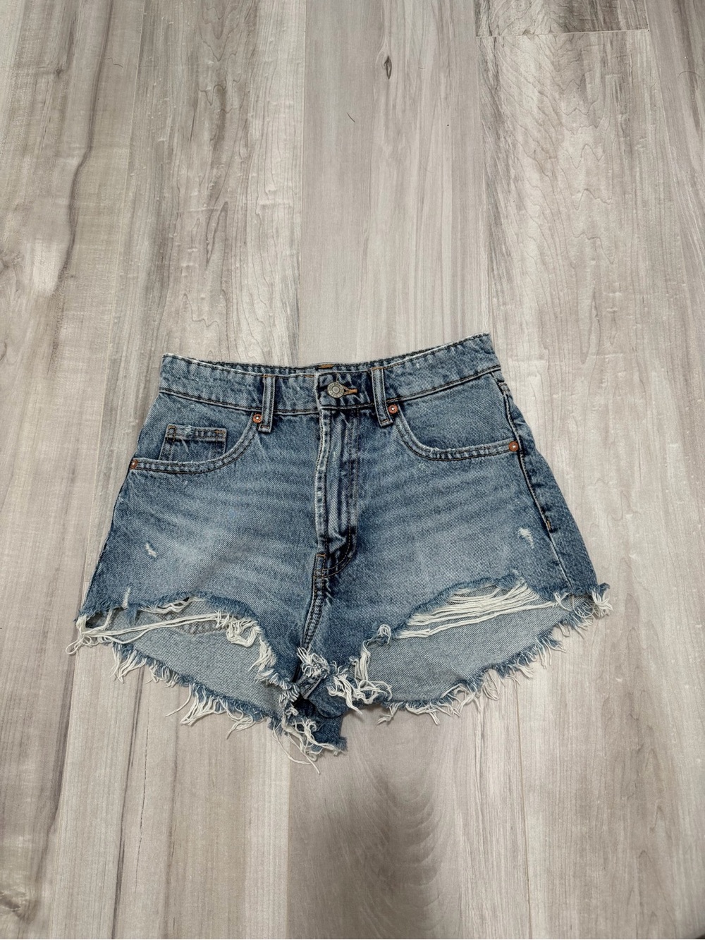 Zara high waisted shorts